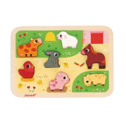 Chunky Puzzle Ferme 7 pièces