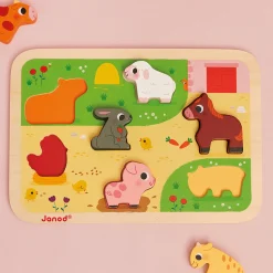 Chunky Puzzle Ferme 7 pièces