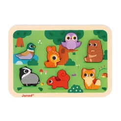 Chunky Puzzle Forêt 7 pièces