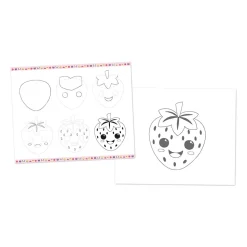 Coffret Créatif Dessin 20 Modèles Kawaii