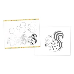 Coffret Créatif Dessin 20 Modèles Animaux