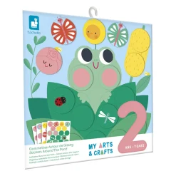 Coffret Créatif Gommettes Autour de l'étang - 2 ans