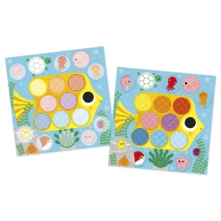 Coffret Créatif Gommettes Autour de l'étang - 2 ans