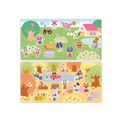 Coffret Créatif Stickers Epais Repositionnables - 2 ans