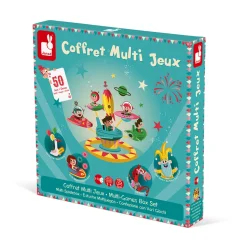 Coffret multi jeux carrousel (bois et carton)