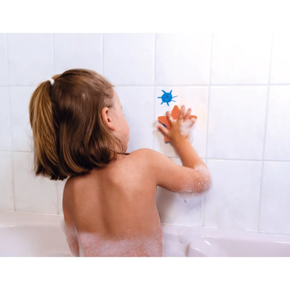 Coloriage dans le Bain