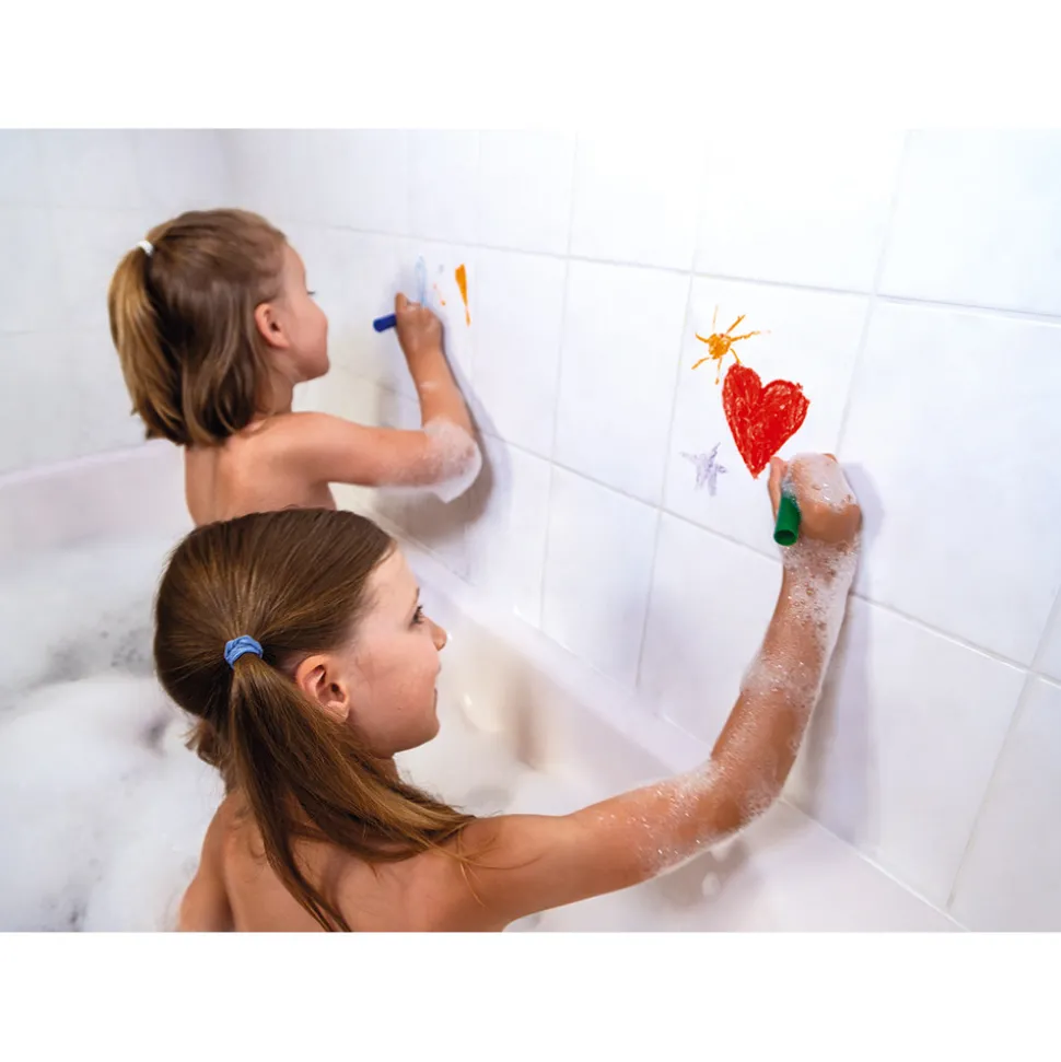 Coloriage dans le Bain