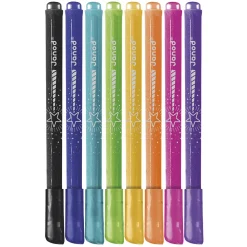 Feutres Pailletés x8