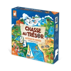 Jeu Chasse au Trésor Autour du Monde