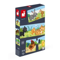Jeu d'association - puzzle Trionimo 30 pièces