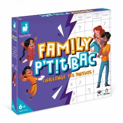 Jeu Family P'tit Bac - Challenge tes Parents