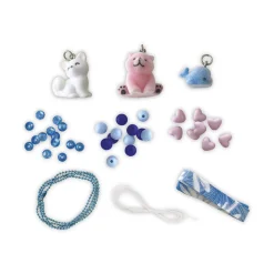 Kit Créatif - 3 Bijoux Petits Animaux à Créer
