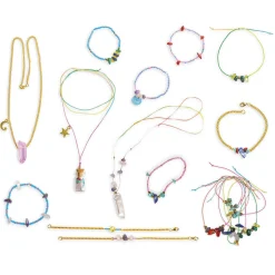Kit Créatif - 16 Bijoux Pierre Porte-Bonheur à Créer