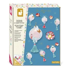 Kit Créatif - 1 Guirlande Lumineuse en Papier à Créer