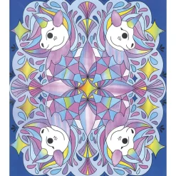 Kit Créatif - 4 Tableaux Peinture Arc-en-Ciel Mandala