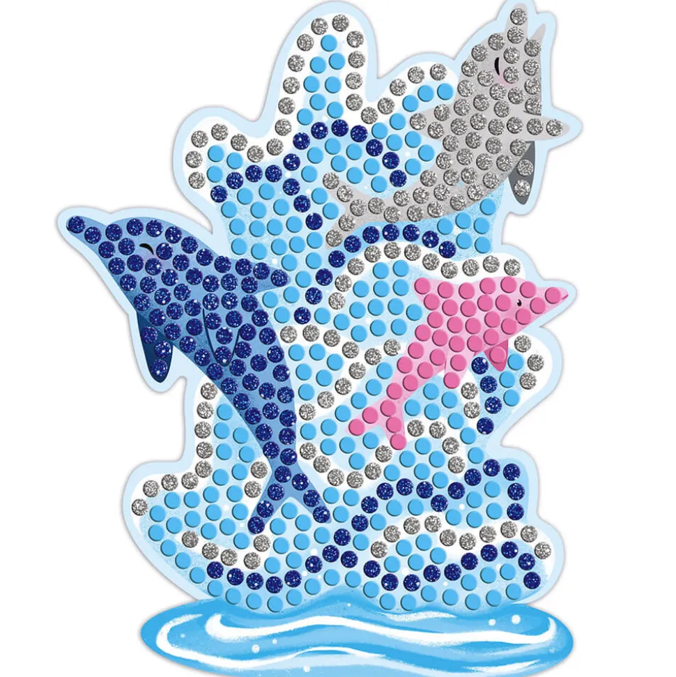 Kit Créatif - Mosaïques Dauphins et Sirènes