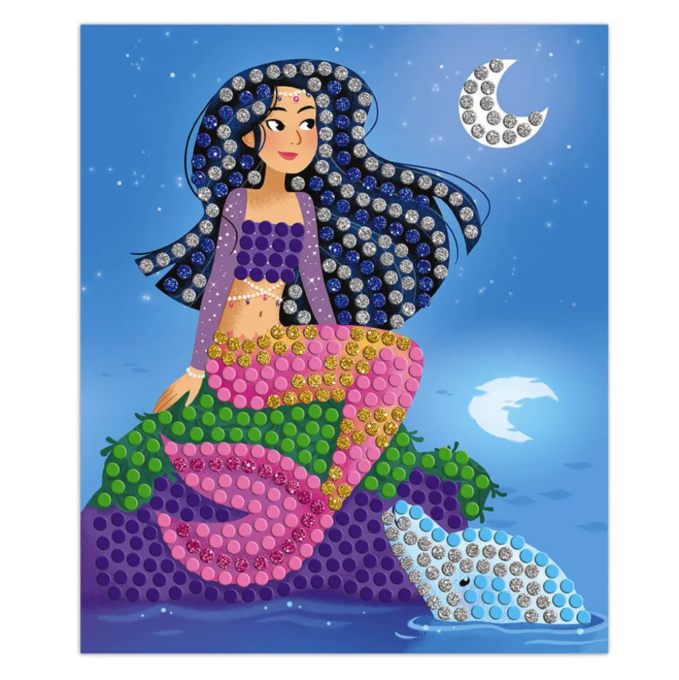 Kit Créatif - Mosaïques Dauphins et Sirènes