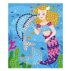 Kit Créatif - Mosaïques Dauphins et Sirènes