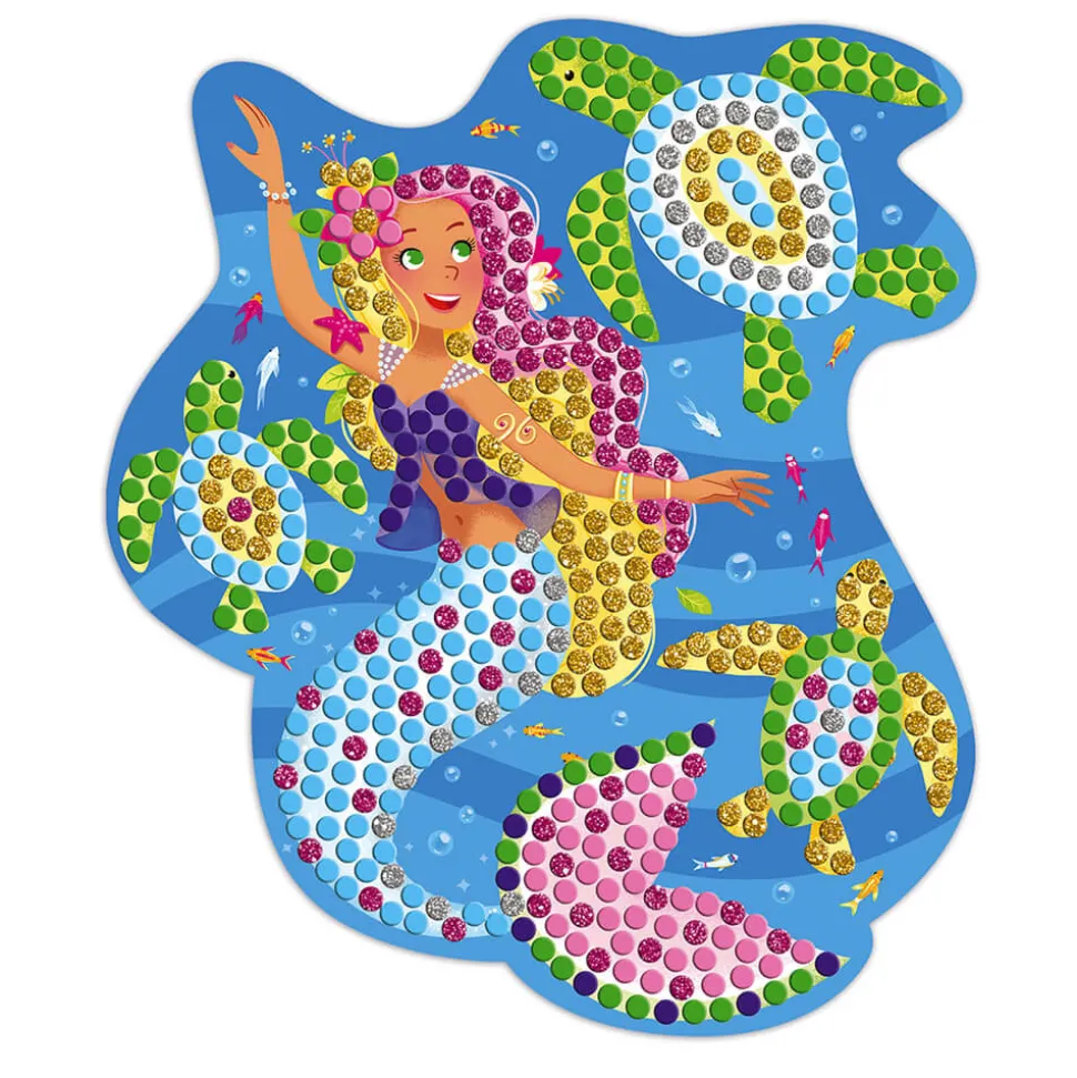Kit Créatif - Mosaïques Dauphins et Sirènes