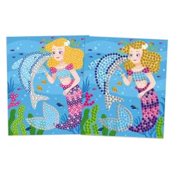 Kit Créatif - Mosaïques Dauphins et Sirènes