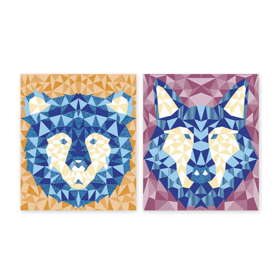 Kit Créatif - Mosaïques Mousse Animaux de la Forêt