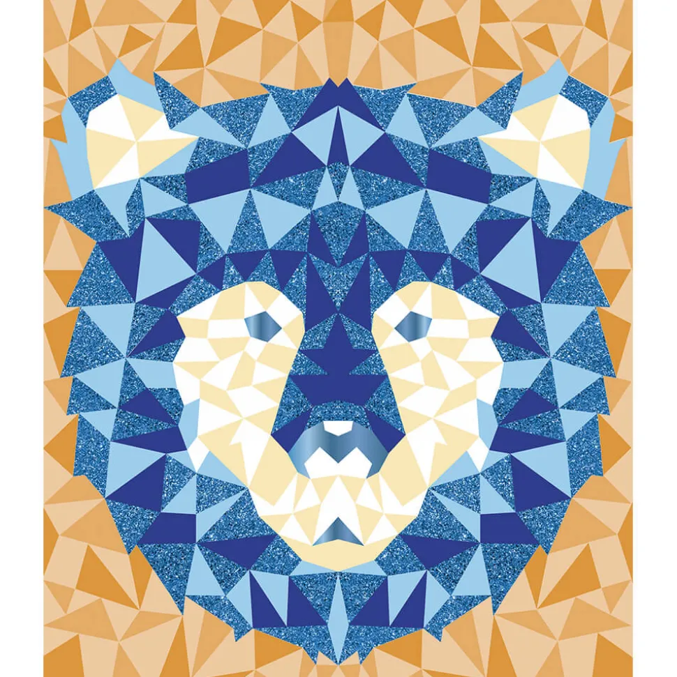 Kit Créatif - Mosaïques Mousse Animaux de la Forêt