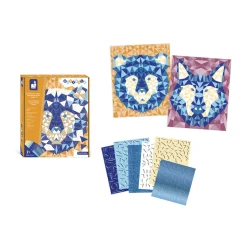 Kit Créatif - Mosaïques Mousse Animaux de la Forêt