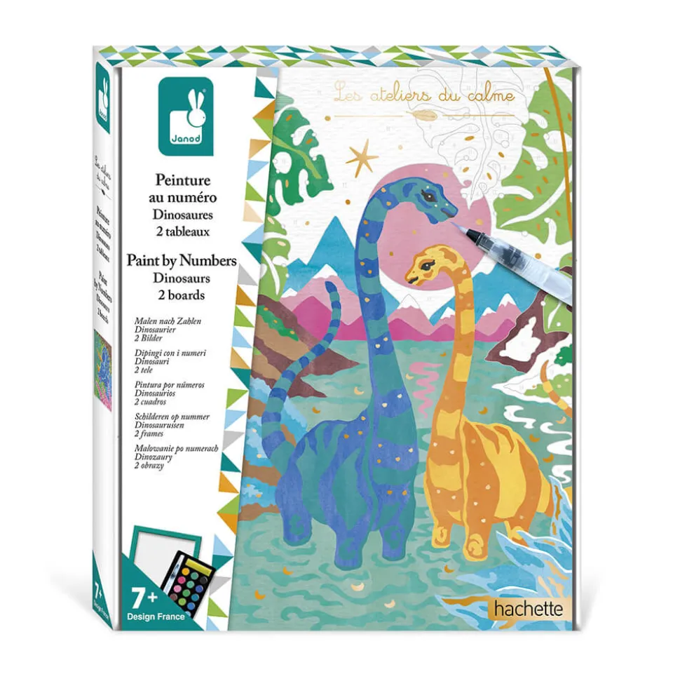 Kit Créatif - Peinture par Numéro Dinosaures
