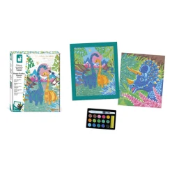 Kit Créatif - Peinture par Numéro Dinosaures