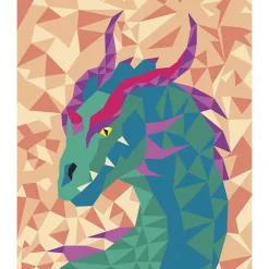 Kit Créatif - Peinture par Numéro Créatures Fantastiques