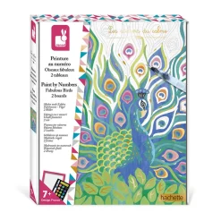 Kit Créatif - Peinture par Numéro Oiseaux Fabuleux