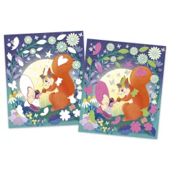 Kit Créatif - Stickers et Sable Phospho Magic Fairies