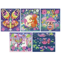 Kit Créatif - Stickers et Sable Phospho Magic Fairies