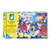 Kit Créatif - Stickers Mousse Sables Fluo Amis de la Forêt