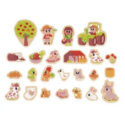 Magnets Ferme 24 pièces