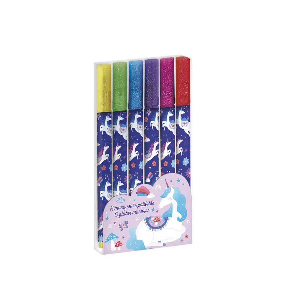 Marqueurs pailletés Dreamland x6