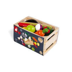 Maxi Set - Fruits et légumes à découper Green Market (bois)
