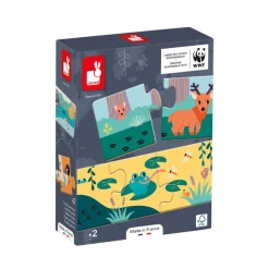 Puzzle Animaux Les Empreintes - Partenariat WWF®