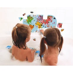 Puzzle Carte des Explorateurs du bain