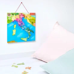 Puzzle Carte d'Italie Magnétique 20 pièces