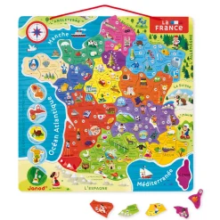 Puzzle Carte France Magnétique 93 pièces