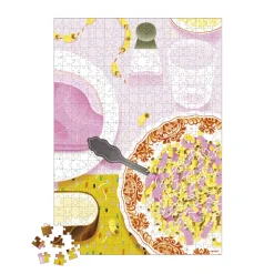 Puzzle Coquillettes Jambon 500 pièces