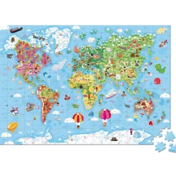 Puzzle Géant du Monde 300 pièces