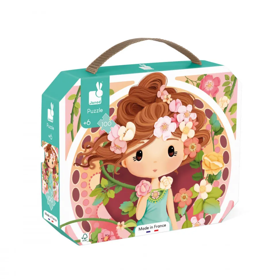 Puzzle Inspiré de Mucha 100 pièces