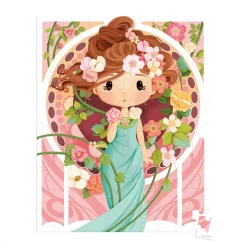 Puzzle Inspiré de Mucha 100 pièces