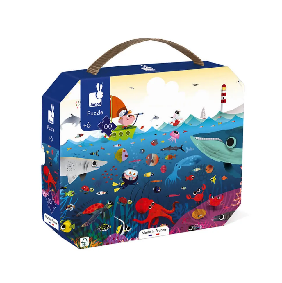 Puzzle Le Monde Sous-Marin 100 pièces