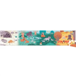 Puzzle Panoramique 4 Saisons 36 pièces - Partenariat WWF®
