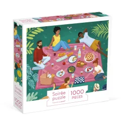 Puzzle Pique-nique Entre Amis 1000 pièces