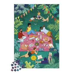 Puzzle Pique-nique Entre Amis 1000 pièces