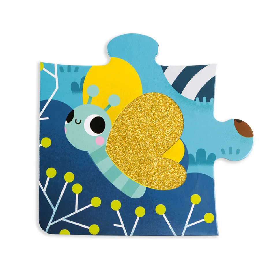 Puzzle Tactile Les Animaux de la Forêt 20 pièces